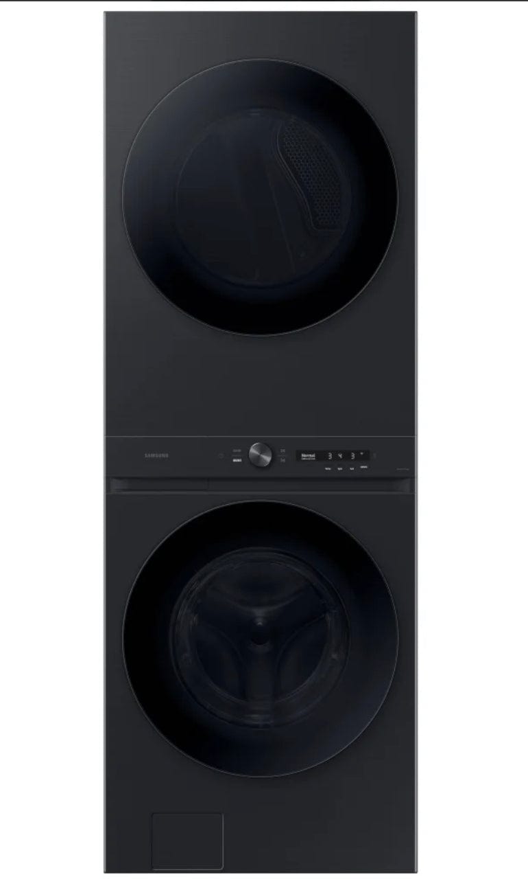 Samsung
WH46DBH550EVAC
Samsung WH46DBH550EVAC 27 inch Width Washer & Dryer Set, SmartDial AI Panel, Auto Dispenser, VRT+, Steam Wash Steam Dry, Black Stainless Steel colour
Washer: 24 Wash Cycles, 1200 RPM Spin Speed, Steam Clean, Wifi Enabled, 5.3 cu.