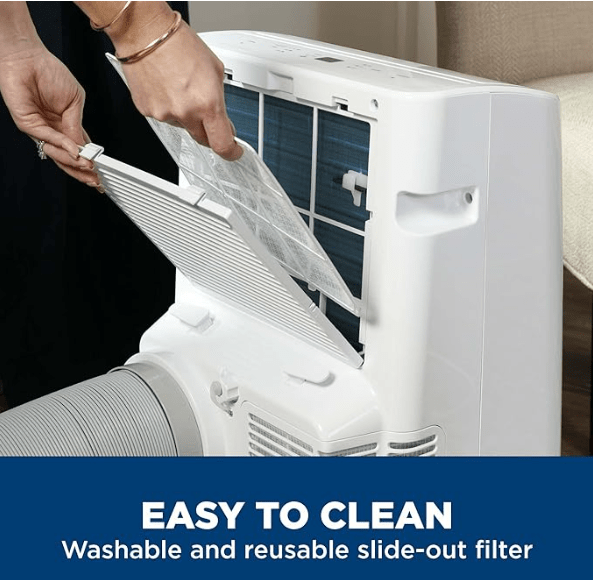 GE APCA14YBMN GE 14,000 BTU Portable Air Conditioner for Medium Rooms up to 550 sq ft