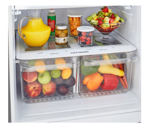 LG LTCS20020S / LTCS20020V Top Freezer Refrigerator, 30 inch Width, ENERGY STAR Certified, 20.2 cu. ft. Capacity, Stainless Steel colour