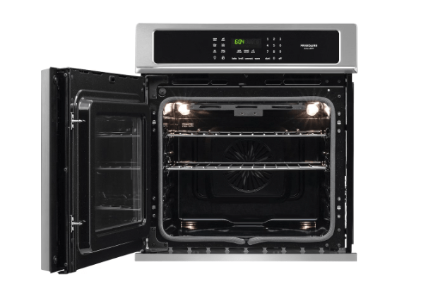 Frigidaire Gallery FGEW276SPF Single Wall Oven, 27 inch Exterior Width, Convection, Self Clean, Stainless Steel