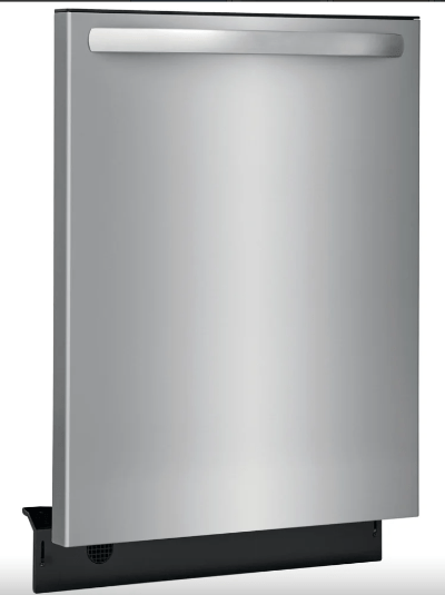 Frigidaire FDSH4501AS / FDSP450LAF Dishwasher, 24 inch Exterior Width, 49 dB Decibel Level, Fully Integrated, Stainless Steel (Interior), 5 Wash Cycles, 14 Capacity (Place Settings), Hard Food Disposal, Stainless Steel colour. Scratch n Dent