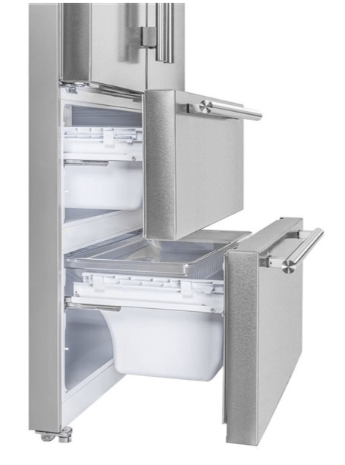 Forno Moena 19.2 Cu.Ft. 36-in French Door Refrigerator FFRBI1820-36SB