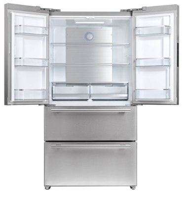 Forno Moena 19.2 Cu.Ft. 36-in French Door Refrigerator FFRBI1820-36SB