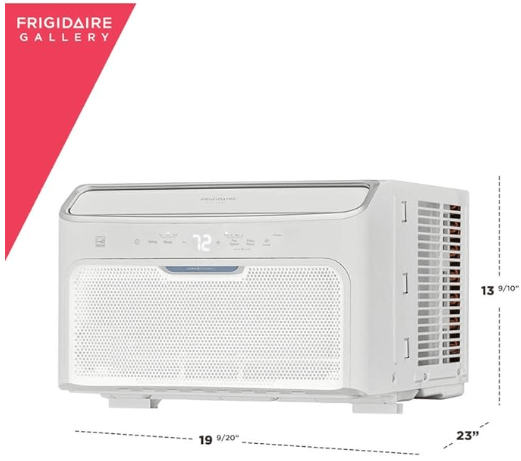 FRIGIDAIRE GHWQ083WC1 1 - Frigidaire GHWQ083WC1 Inverter Quiet Temp Room Air Conditioner, 8,000 BTU with Wi-Fi Connected