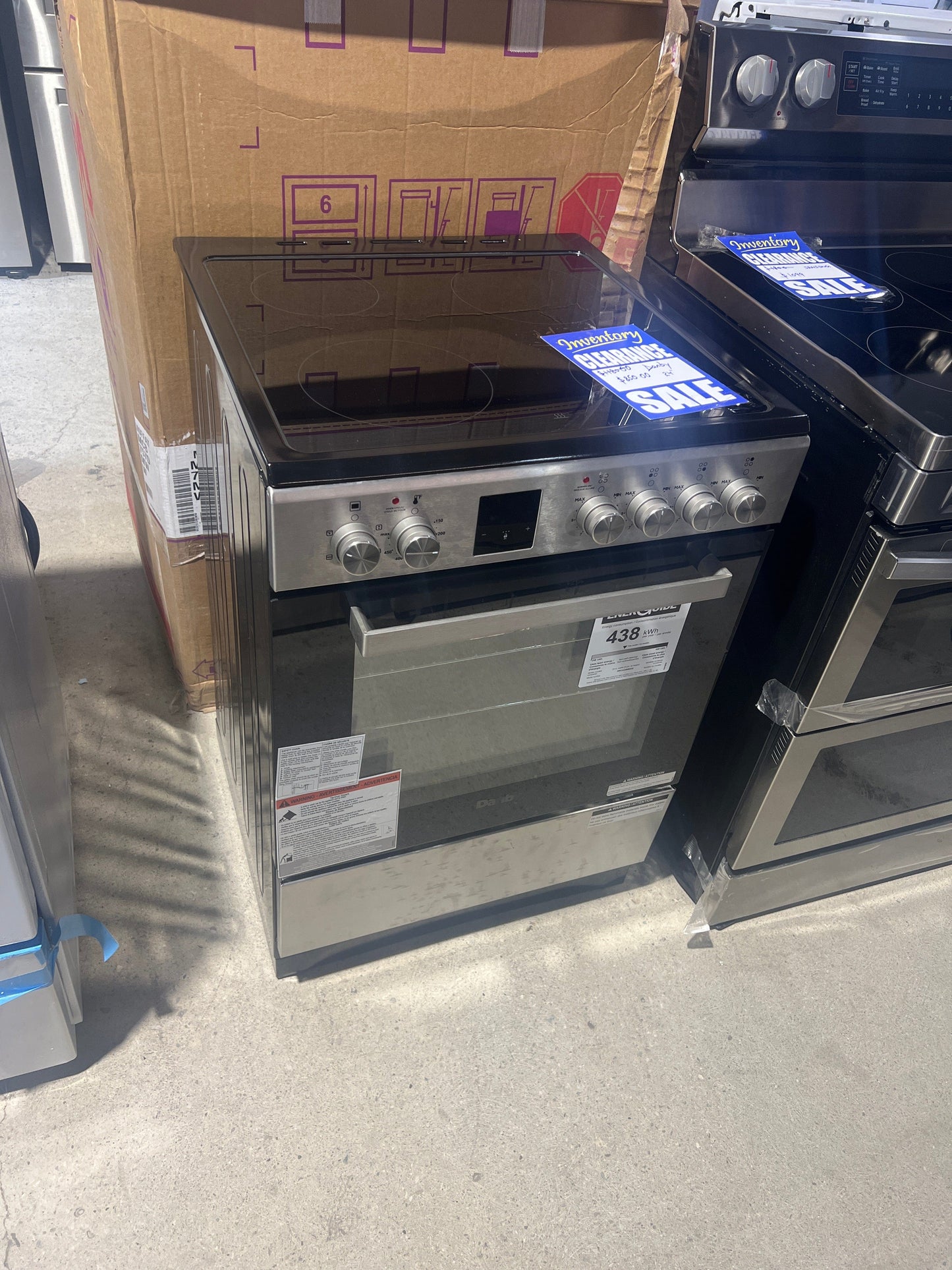 Danby 24″ Convection Range in Stainless Steel - DRCA240BSS2-RF