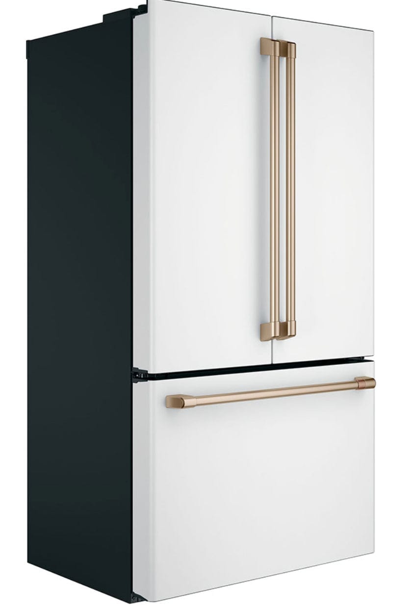 Cafe CWE23SP4MJW2 French Door Refrigerator, 36" Width, ENERGY STAR Certified, Counter Depth, 23.1 cu. ft. Capacity, Freezer Located Ice