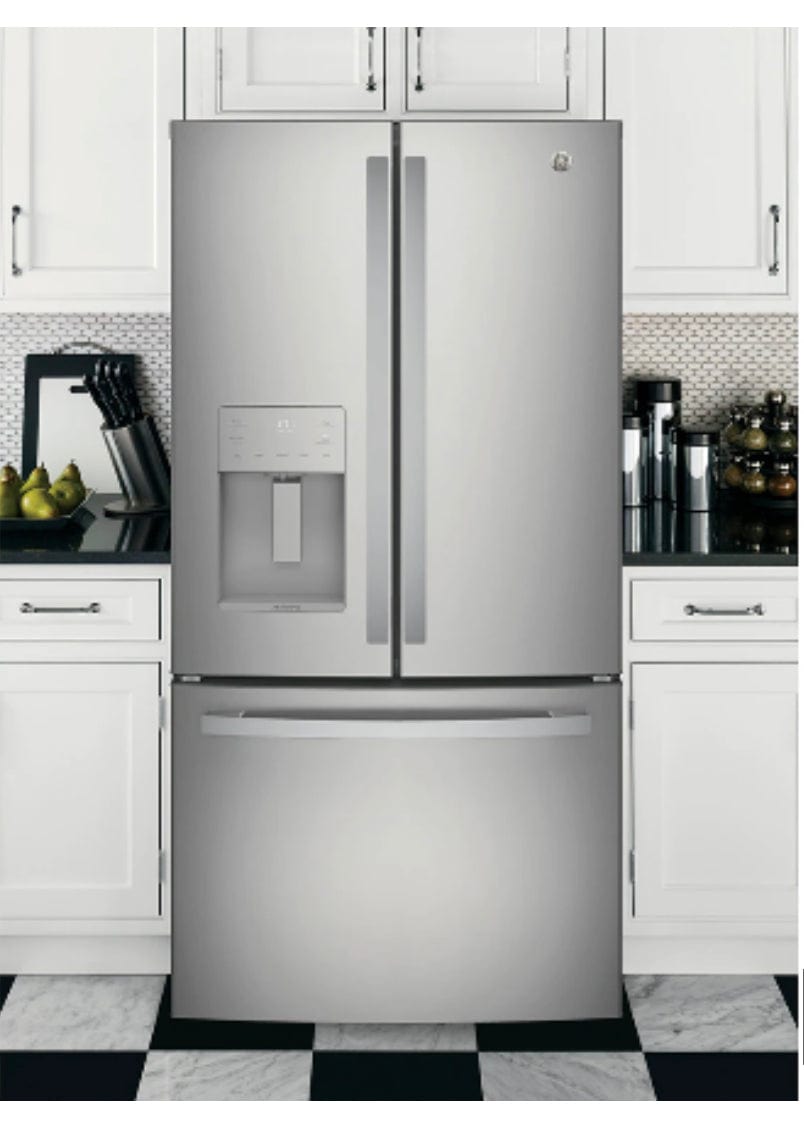 GE Refrigerators - Top Freezer Fingerprint Resistant 19.2 Cu Ft