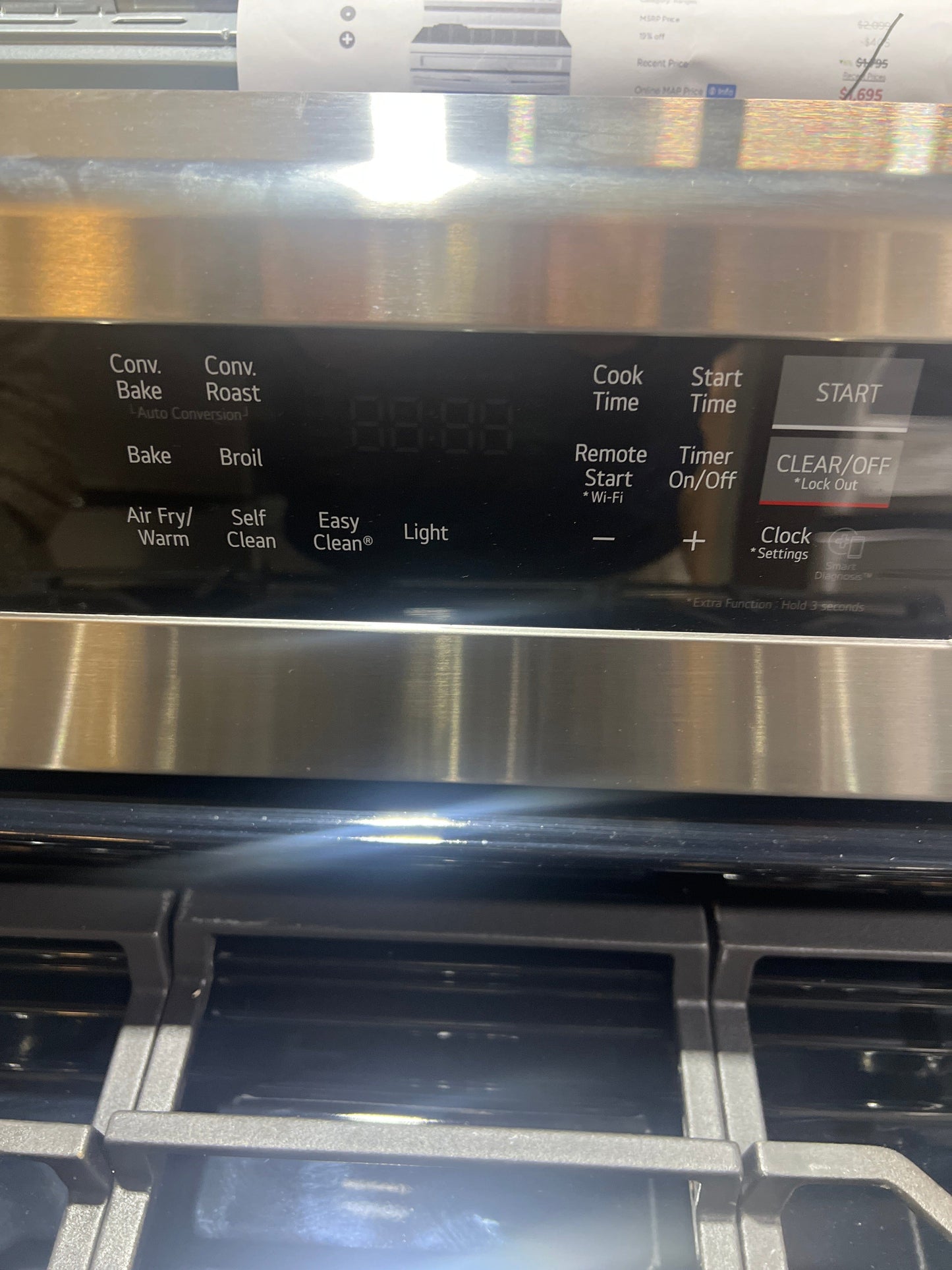 LG 30" 5.8 Cu. Ft. True Convection 5-Burner Freestanding Gas Air Fry Range (LRGL5825F) – Stainless