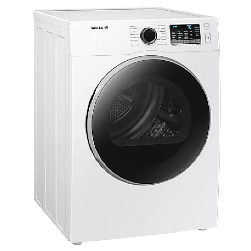 Samsung DV25B6800EW - DV25B6800EW/AC Electric Dryer, 23 1/2 inch Width, 4.0 cu. ft. Capacity, 5 Temperature Settings, Stackable, Steel Drum, White colour