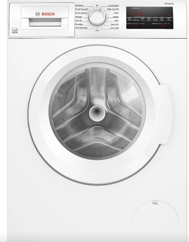 Bosch 300 Series WGA12400UC Compact Washer,