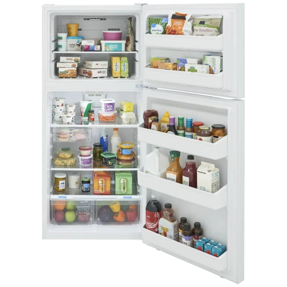 Frigidaire FRTE1835AW Top Freezer Refrigerator, 28 inch Width, 18.2 cu. ft. Capacity, White color