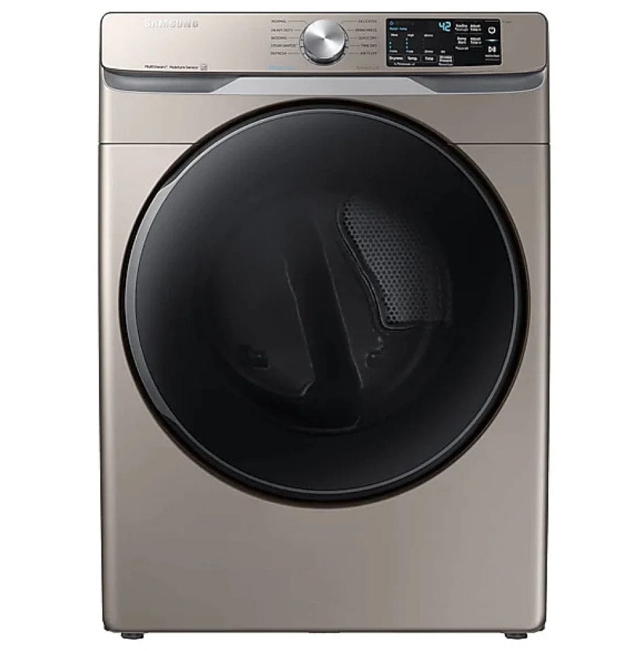 Samsung 7.5 Cu.Ft. Electric Dryer with Steam Sanitize+ DVE45T6100C/AC Champagne