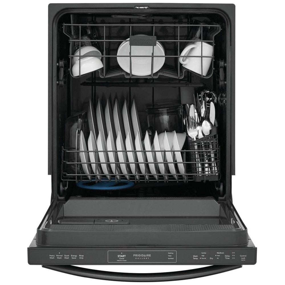 Frigidaire Gallery GDPH4515AD Dishwasher, 24 inch Exterior Width, 52 dB Decibel Level, Fully Integrated, 5 Wash Cycles, Black Stainless Steel