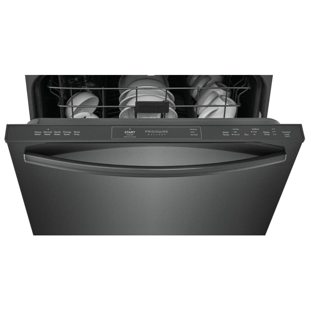 Frigidaire Gallery GDPH4515AD Dishwasher, 24 inch Exterior Width, 52 dB Decibel Level, Fully Integrated, 5 Wash Cycles, Black Stainless Steel
