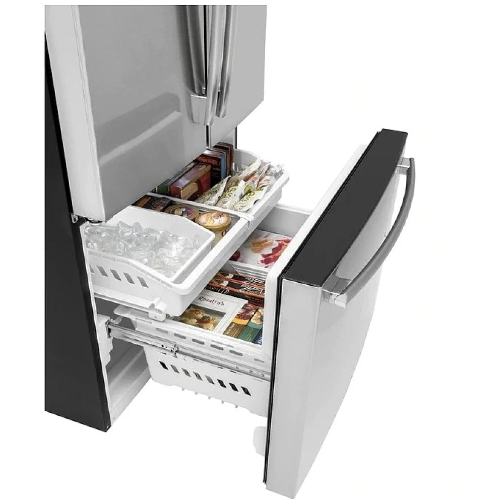 GE GNE27JYMFS French Door Refrigerator, 36 inch Width, ENERGY STAR Certified, 27.0 cu. ft. Capacity, Stainless Steel colour GE STAI GNE27JYMFS / GNE27JYMWFFS /GNE27JYMTFFS