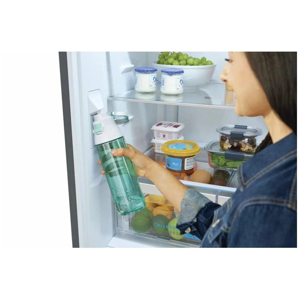 Frigidaire Gallery GRBN2012AF Bottom Freezer Refrigerator, 30 inch Width, ENERGY STAR Certified, Ice Dispenser (Freezer Located), 20 cu. ft. Capacity, Water Dispenser (Interior), Stainless Steel color