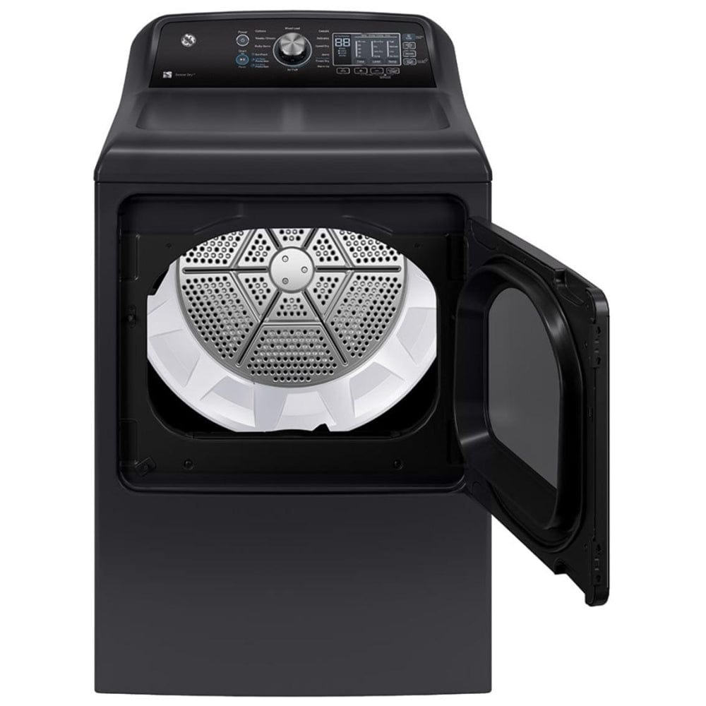 GE GTW690BMTDG Top Load Washer, 26 27/32" Width, ENERGY STAR Certified, 5.3 cu. ft. Capacity, 14 Wash Cycles, 6 Temperature Settings, Diamond Grey