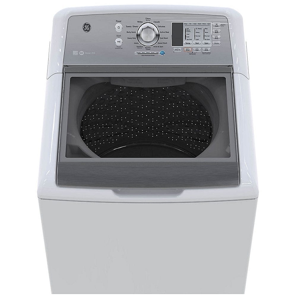 GE GTW680BMRWS / GTW680BMRWS / GTW685BMRWS Top Load Washer, 27" Width, ENERGY STAR Certified, 5.3 cu. ft. Capacity