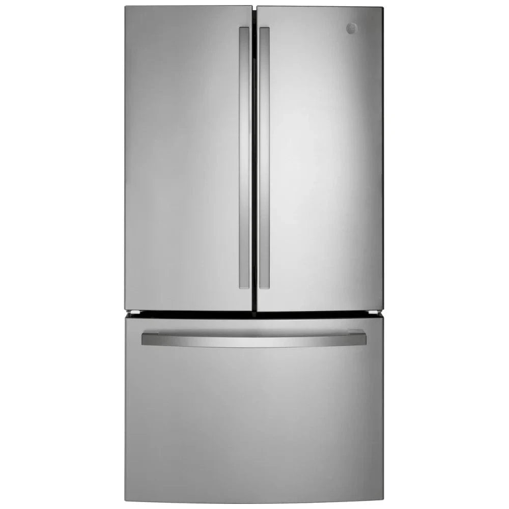 GE GWE22JYMFS French Door Refrigerator, 36 inch Width, ENERGY STAR Certified, Counter Depth, 21.9 cu. ft. Capacity, S color