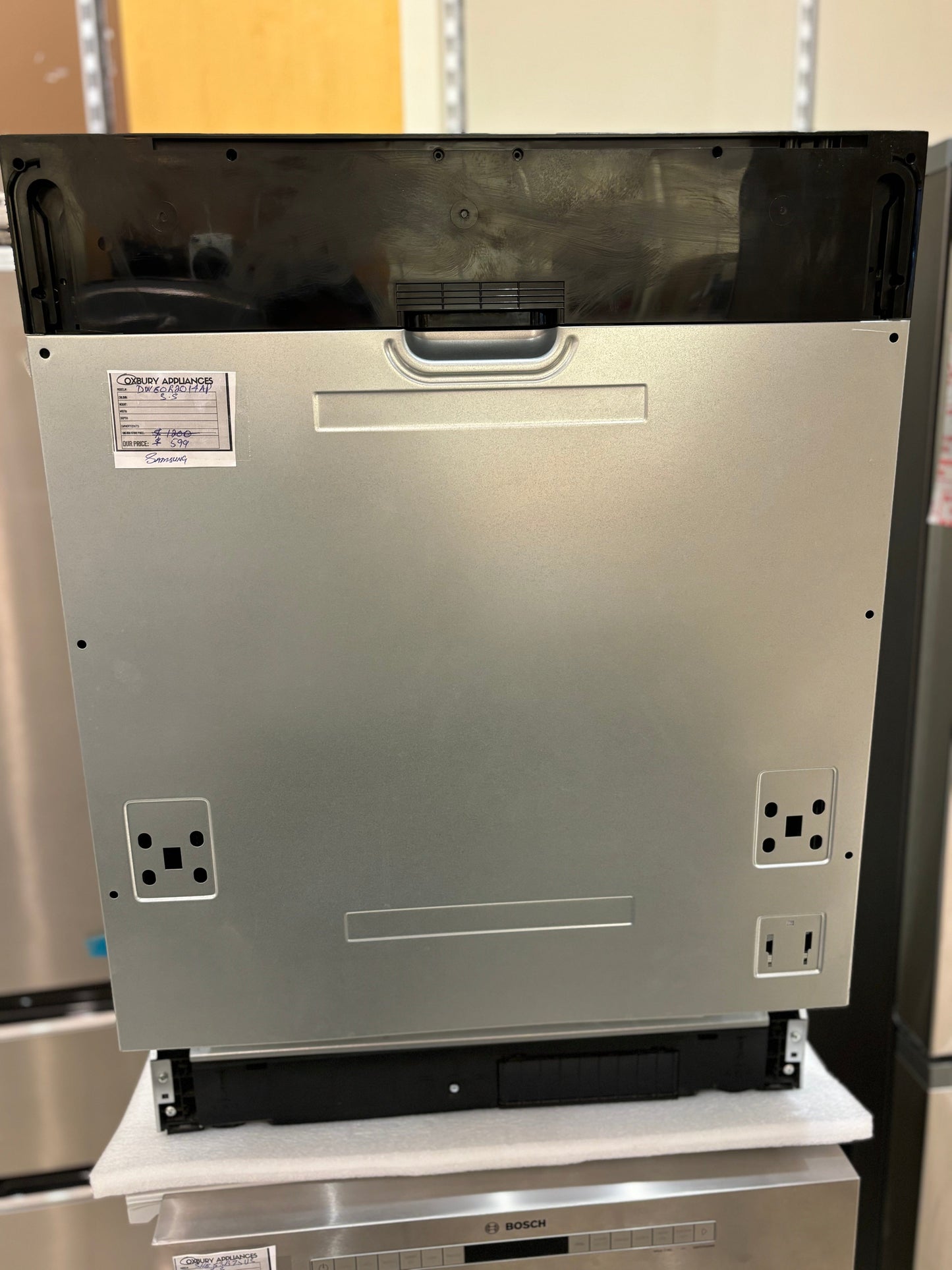 Samsung DW60R2014AP Front Control Dishwasher with Hybrid Interior - Stainless Steel