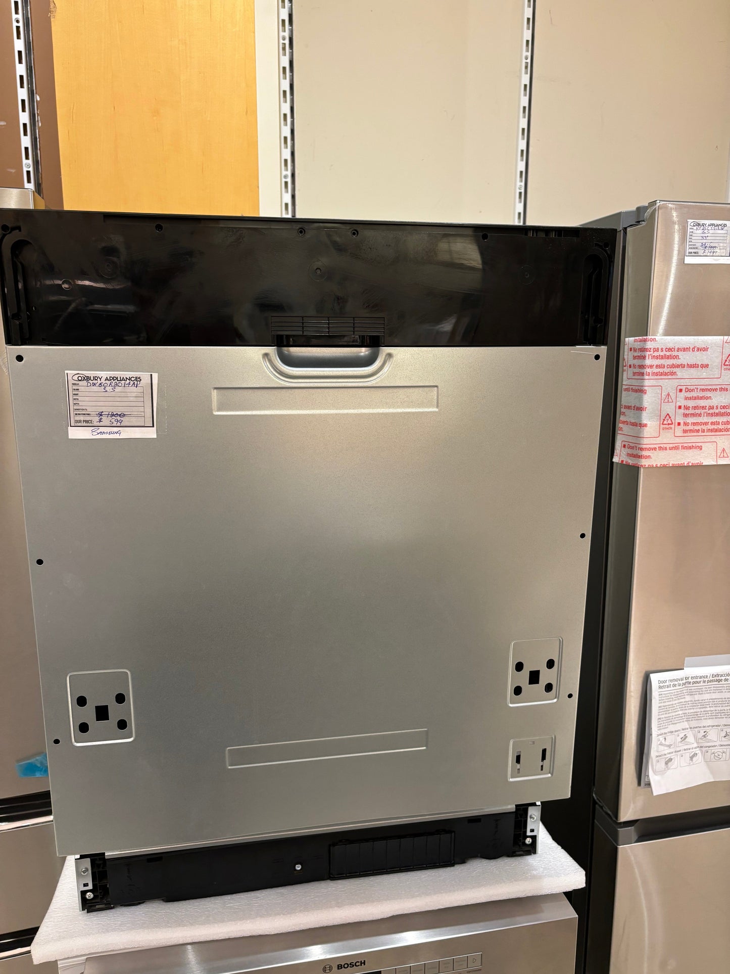 Samsung DW60R2014AP Front Control Dishwasher with Hybrid Interior - Stainless Steel
