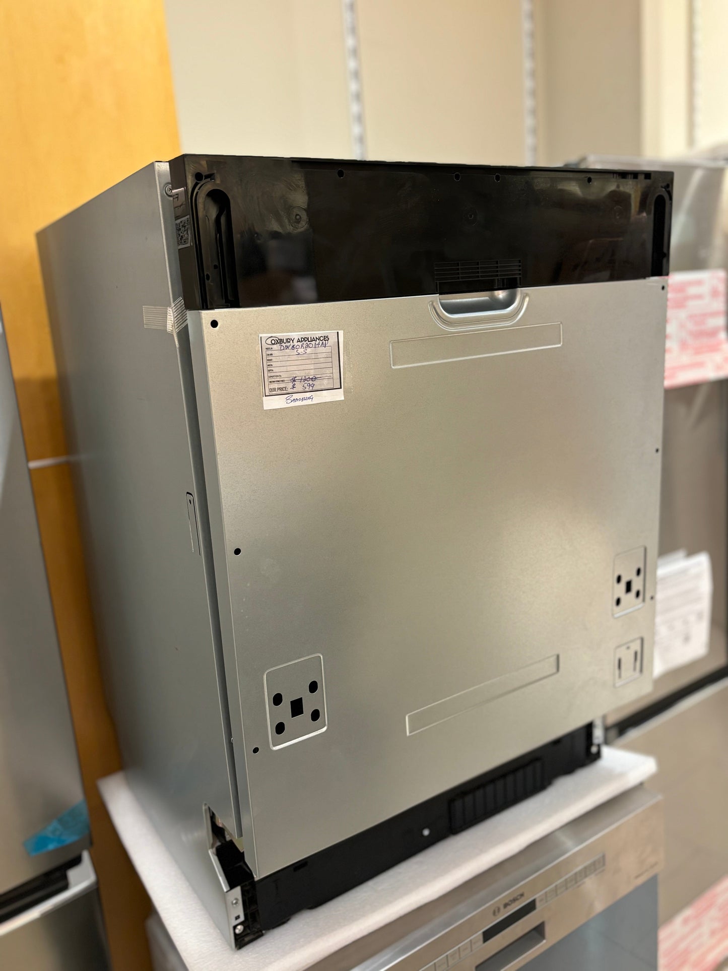 Samsung DW60R2014AP Front Control Dishwasher with Hybrid Interior - Stainless Steel