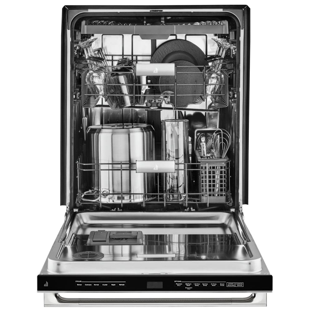 Jenn-Air JDPSS244LM Dishwasher, 24 inch Exterior Width, 39 dB Decibel Level, Fully Integrated, Stainless Steel (Interior), Stainless Steel colour
