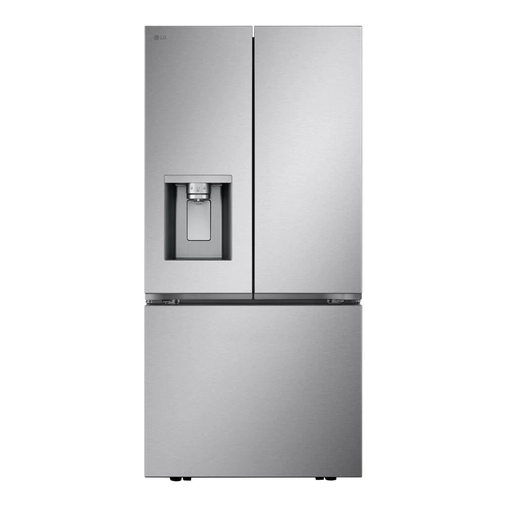 LG LF25S6330S French Door Refrigerator, 33 inch Width, ENERGY STAR Certified, 25 cu. ft. Capacity, Stainless Steel color. Open box