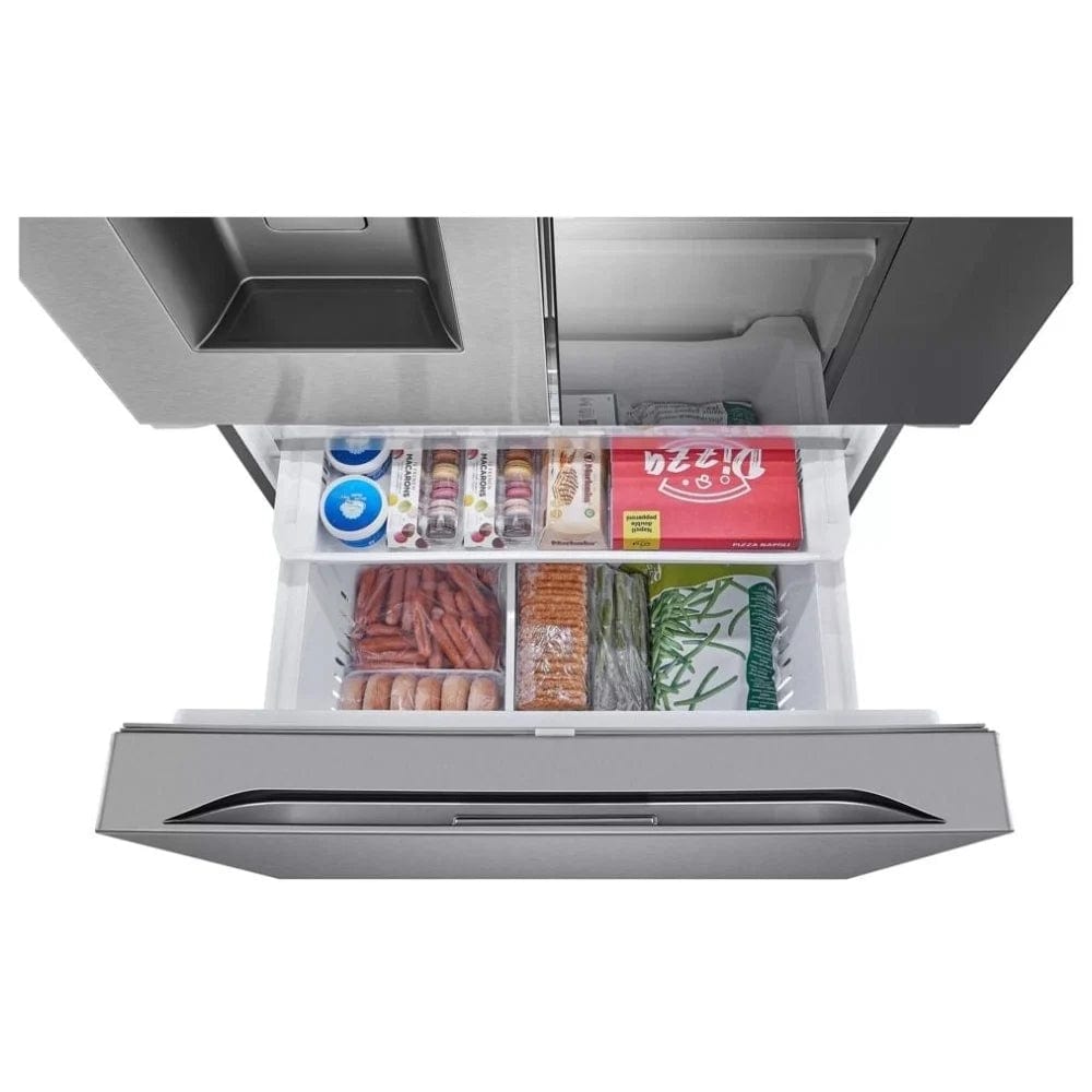 LG LRYKS3106S French Door Refrigerator, 36 inch Width, ENERGY STAR Certified, 31 cu. ft. Capacity, Stainless Steel colour Cool Guard, Door Cooling+, LG InstaView mirror, Door-in-Door, UVnano, Craft Ice, Dual Ice Maker- Mirror and See through with Tapping
