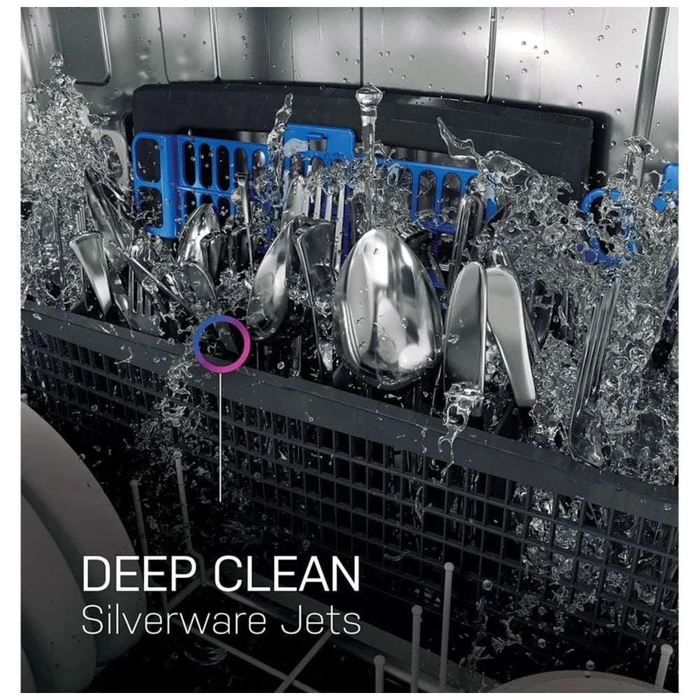 GE Profile PDP755SYVFS Dishwasher, 24 inch Exterior Width, 42 dB Decibel Level, Fully Integrated, Stainless Steel (Interior), 6 Wash Cycles, 16 Capacity (Place Settings), Hard Food Disposal, Wifi Enabled, Stainless Steel color