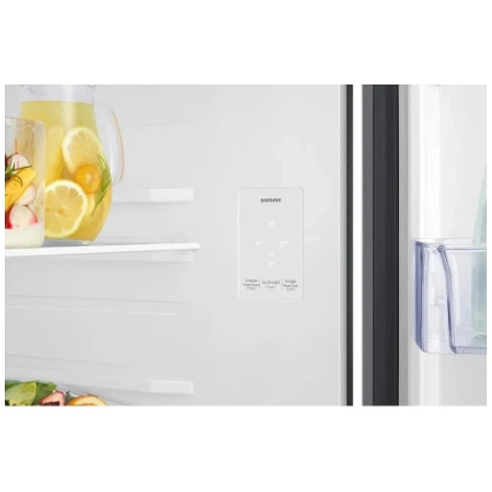 Samsung RT18DG6500SRAC Top Freezer Refrigerator, 30 inch Width, ENERGY STAR Certified, 17.5 cu. ft. Capacity, Optional Ice Maker (Special Order), Stainless Steel color