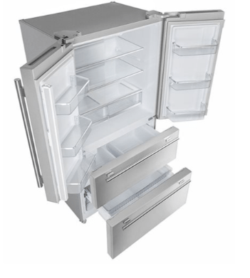 Forno Moena 19.2 Cu.Ft. 36-in French Door Refrigerator FFRBI1820-36SB