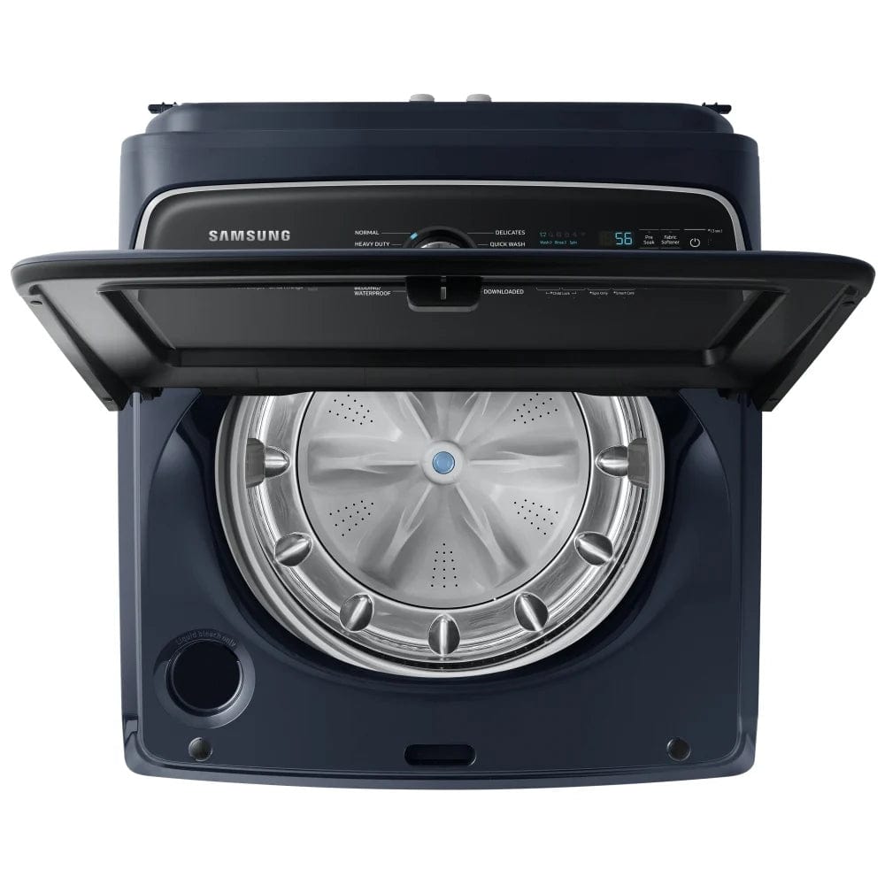 Samsung WA54CG7150ADA4 Top Load Washer, 27 1/2 inch Width, ENERGY STAR Certified, 6.1 cu. ft. Capacity, 12 Wash Cycles, 5 Temperature Settings, 750 RPM Washer Spin Speed, Wifi Enabled, (WA54CG7150ADA4)