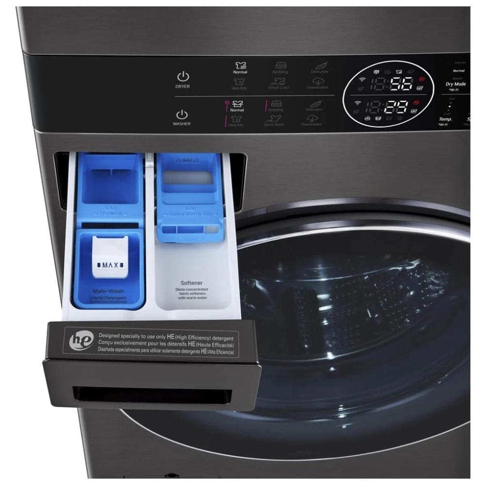 WashTower™ with DirectDrive® Heat Pump Dryer, 5.8 cu.ft. Washer, 7.8 cu.ft. Dryer (WKHC252HBA) RF