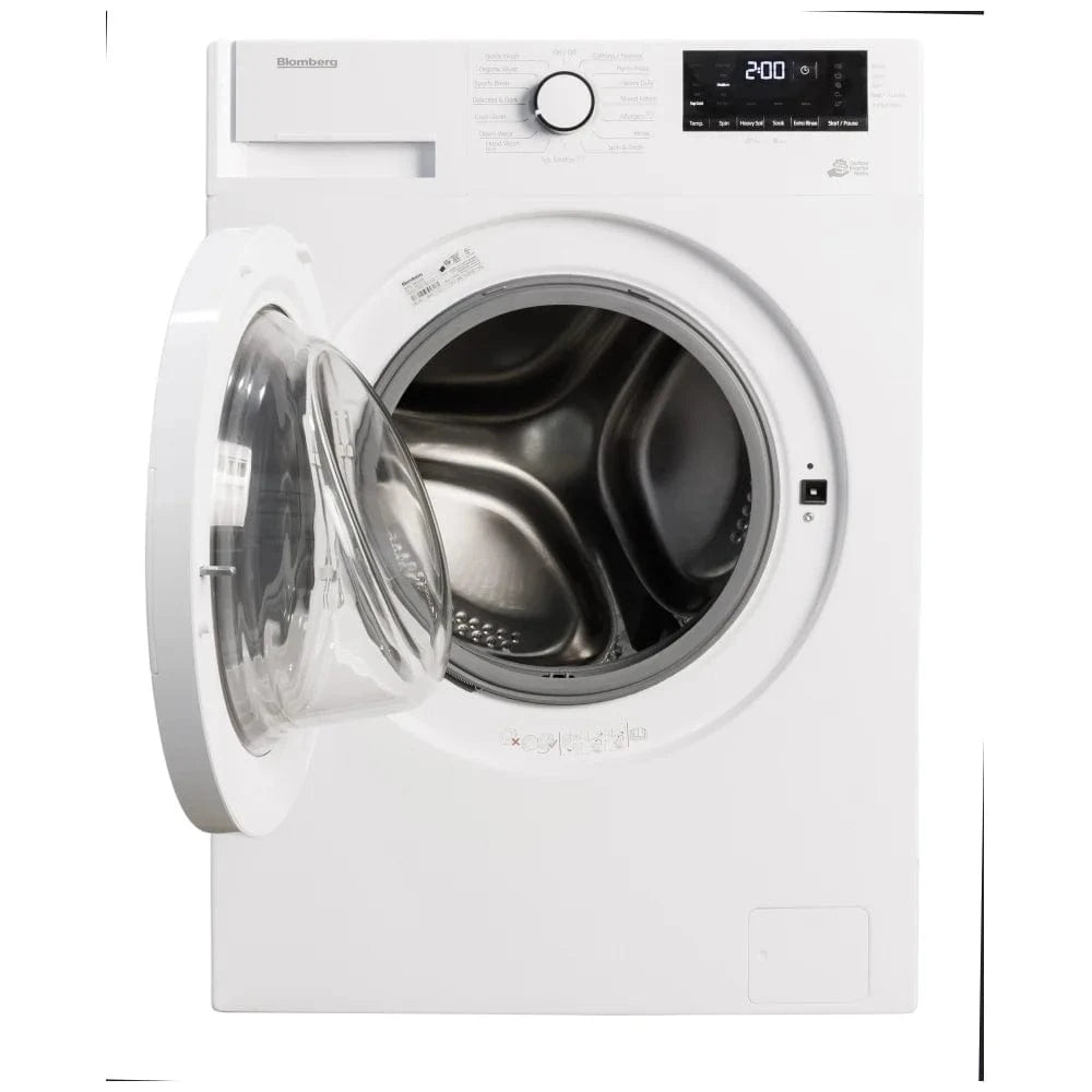 Blomberg WM72200W Front Load Compact Washer, ENERGY STAR Certified, 1.95 cu. ft. Washer Capacity, 15 Wash Cycles, 5 Temperature Settings, 1200 RPM Washer Spin Speed