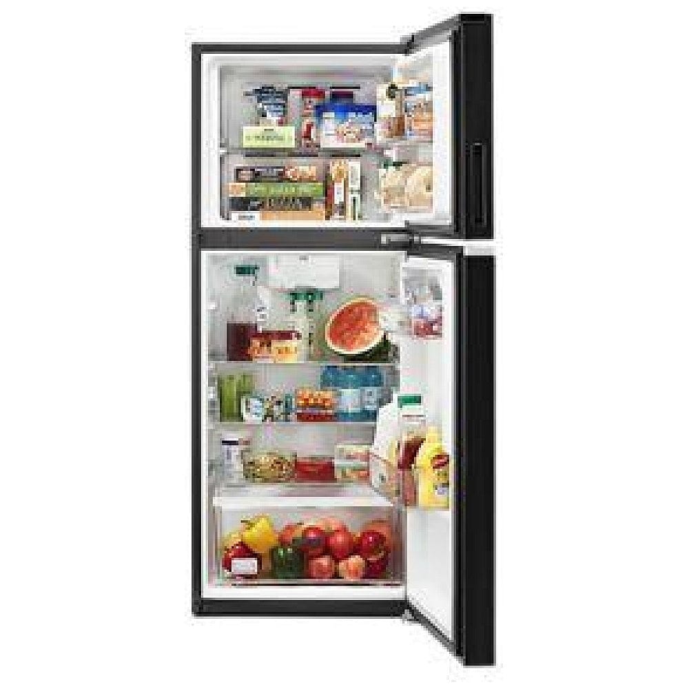Whirlpool WRT112CZJB Top Freezer Refrigerator, 24 inch Width, 11.6 cu. ft. Capacity, Optional Ice Maker (Special Order), Counter Depth, Black color Category: Top Freezer Refrigerators