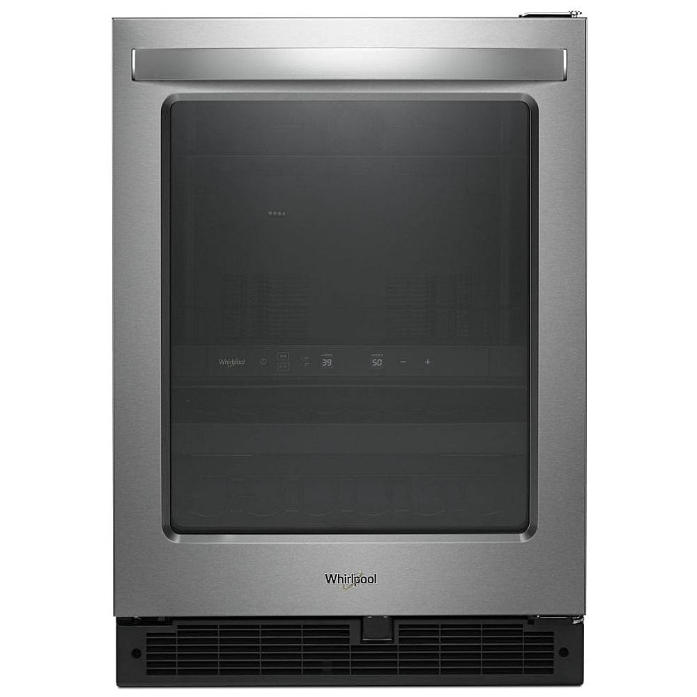 Whirlpool WUB50X24HZ Under Counter Refrigeration, 24 inch Width, 24 inch Width, ENERGY STAR Certified, Stainless Steel colour
