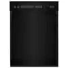 24 in. Black Front Control Built-In Tall Tub Dishwasher with Stainless Steel Tub, 51 dBA - WDF550SAHB