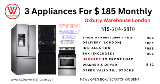 Saving Big on Quality Appliances: A Guide to Scratch and Dent Deals at Oxbury Warehouse