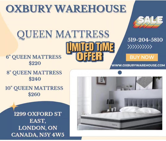 Restful Nights Await: Discover the Perfect Mattress and Bed Collection at Oxbury Warehous