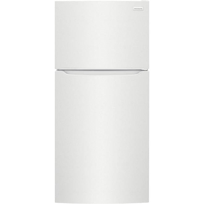 Frigidaire 30-in Top-Freezer Refrigerator Standard Depth 18.3-Ft³ White Model #FFTR1814WW