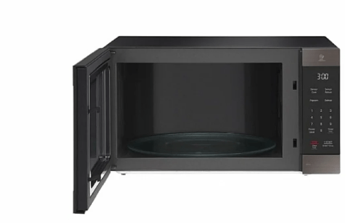 LG LMC2075BD Countertop Microwave, 2.0 cu. ft. Capacity, 1200W Watts, 24 inch Exterior Width, Black Stainless Steel colour