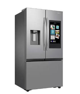 36" 3-Door French Door SpaceMax™ Counter Depth Refrigerator with Family Hub and External Ice and Water Dispenser  RF27CG5900SRAC