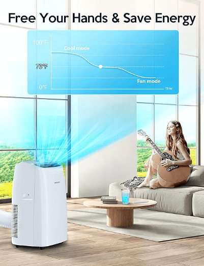 VAGKRI VA-AC04 VAGKRI Portable Air Conditioners 1400 BTU