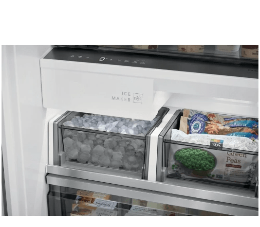 Frigidaire Professional FPFU19F8WF Upright Freezer, 33 inch Width, 18.6 cu. ft. Capacity, Frost Free, Reversible Door, Stainless Steel