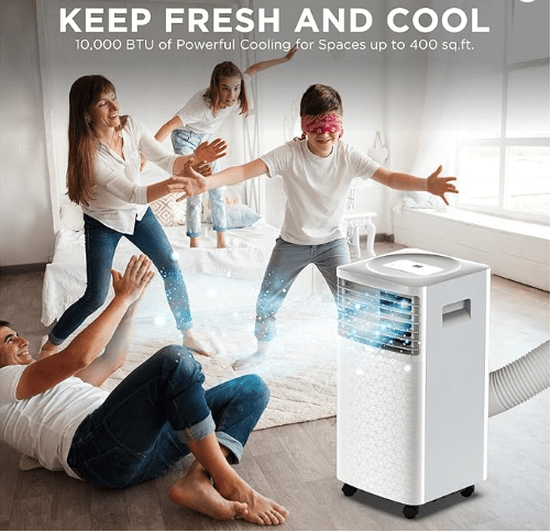 TURBRO	GLP06AC TURBRO GLP06AC Portable Air Conditioner, White and Grey 10000 BTU