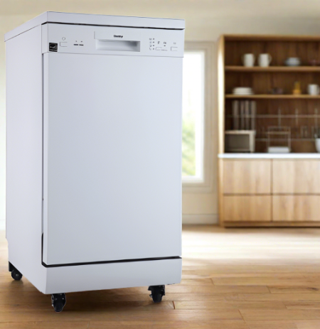 Danby 18 inch Portable Dishwasher - White Model # DDW1805EWP