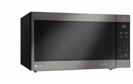 LG LMC2075BD Countertop Microwave, 2.0 cu. ft. Capacity, 1200W Watts, 24 inch Exterior Width, Black Stainless Steel colour