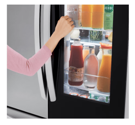 LG Electronics 36" 27 cu. ft. Smart InstaView Counter-Depth Max French Door Refrigerator in Stainless Steel  LRFGC2706S  /  LRFGC2706S