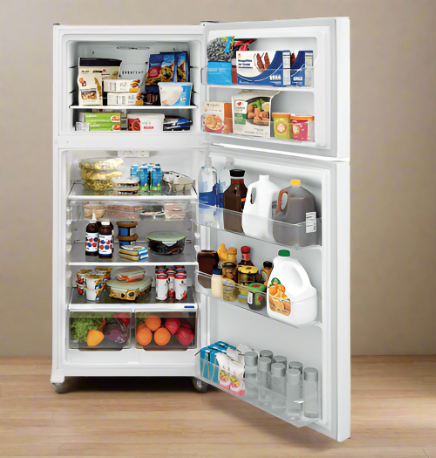 Frigidaire 30-in Refrigerator with Top-Freezer 20-cu. ft. - White Model #FFTR2045VW